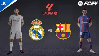 FC 24 - Real Madrid vs Barcelona | Laliga 23/24 | PS5