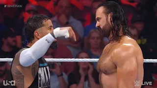 Drew McIntyre vs. Jey Uso (1/2) - WWE RAW 9/18/2023