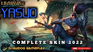 Yasuo | Complete Skin 2022 | League of Legends Wild Rift | Riot Games