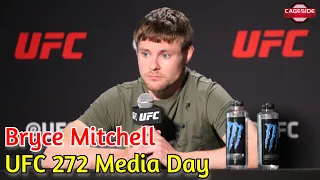 Bryce Mitchell Takes Stance on Politics in Sports, Manifesting His Camouflage Shorts | UFC 272