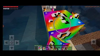 crazy rainbow lucky block mod