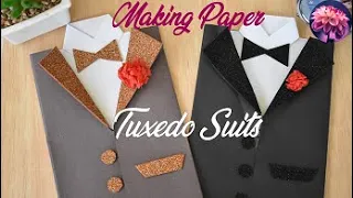 Making Paper Tuxedo Coat Card