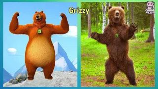 Grizzy and The Lemmings Characters In Real Life 2022