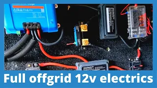 12v electrics in a van conversion