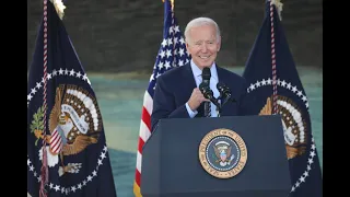 President Biden campaigns in Joliet ahead of Tuesday's elections