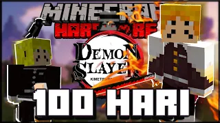 100 Hari Demon Slayer Minecraft HARDCORE