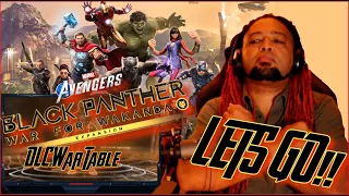 Marvel's Avengers: War for Wakanda Black Panther War Table Full Presentation Reaction  & Review!!!