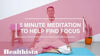 5 Minute Meditation For Focus