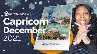 CAPRICORN December 2021 Incredible Accomplishment ~  💝 TAROT HOROSCOPE READING 🌹 ❄️