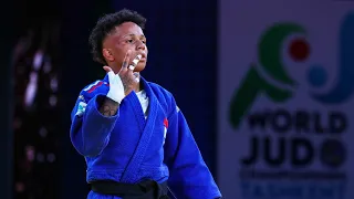 Khorloodoi Bishrelt vs Amandine Buchard | Bronze -52 World Judo Championships Tashkent 2022