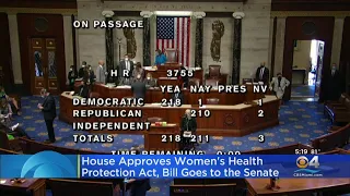 U.S. House Of Representatives Passes Abortion Rights Bill