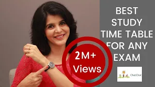 Best Time Table For Studies Before an Exam | How Toppers Make Their Time Table | ChetChat