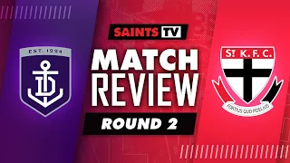 Round 2 REVIEW: Fremantle vs St Kilda | AFL 2022