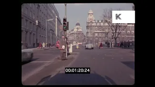 1960s Drive Through Finsbury, London, HD from 35mm
