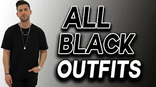 All Black Outfits | 5 Einfache Looks  | Kosta Williams