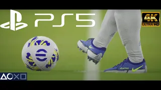 (PS5) eFootball 2022 GAMEPLAY | Ultra High Realistic Graphics [4K HDR 60FPS]