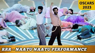 RRR Naatu Naatu performance on Oscars stage - (Oscars 2023 all videos available here)