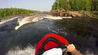Rippin the Sea Doo Spark down Ottawa River Whitewater