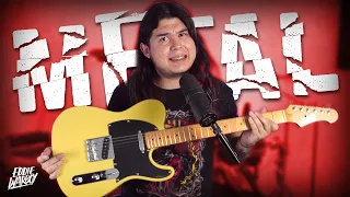 ¿SE PUEDE TOCAR METAL EN UNA TELECASTER?