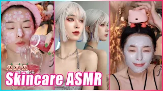 Jannatul☘️Mitsuisen✨Aesthetic ASMR Skincare Routine🌿Best satisfying selfcare asmr routine✨68