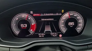 Audi A5 45 TDI 0-100 km/h