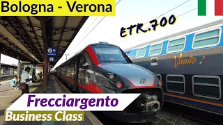 Italy‘s Frecciargento high-speed train | ETR700 Business/First Class | Bologna - Verona