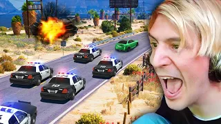 INTENSE POLICE CHASE (Multi POV) | GTA NoPixel 4.0 RP