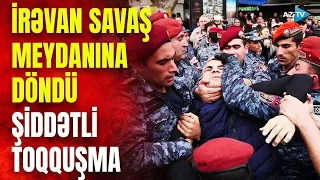 İrəvanda radikallar hökumət binasına hücum çəkdi: əraziyə xüsusi təyinatlılar yeridildi