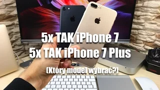 iPhone 7 czy iPhone 7 Plus ? | OPINIA | PL