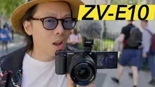 Sony ZV-E10 Hands-on Review - Lower Price/Bigger Sensor Vlogging Cam