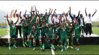 Mozambique Vs Zambia (0 - 1) Trophy Celebration Highlights – COSAFA MEN'S UNDER-20  - Finals