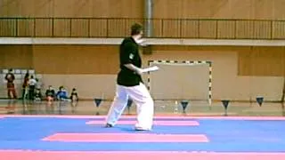 WAKO musical forms -hard style with weapons-sai form