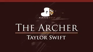 Taylor Swift - The Archer - HIGHER Key (Piano Karaoke / Sing Along)