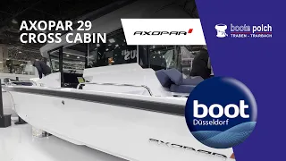 Axopar 29 Cross Cabin Walkaround Boot 2024