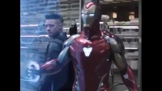 avengers endgame Iron Man new suit up clip