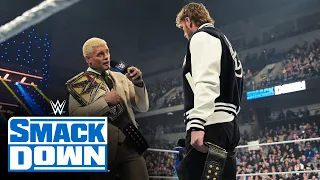 Cody Rhodes learns he’ll battle Logan Paul at King and Queen of the Ring: SmackDown, May 10, 2024