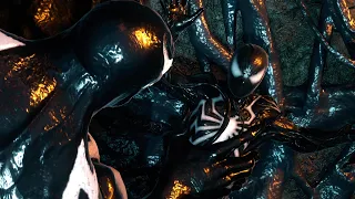 Peter Tries to Stop Venom with Symbiote Surge Suit - Marvel's Spider-Man 2