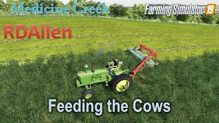 Feeding the Cows | E15 Medicine Creek | Farming Simulator 19