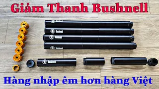 Giảm Thanh PCP | Giảm Thanh Bushnell 3 Khúc Hàng Nhập Tầu Chất Lượng Cao - Siêu Êm Cho Súng Condor