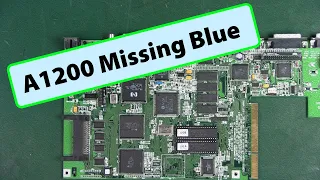 Amiga 1200 Video missing Blue!