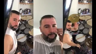 John Dolmayan plays System of a Down songs on drums (REHEARSAL #2)