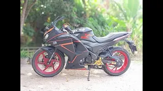 Modifikasi Old CB150R StreetFire bodi fullfairing CBR150R K45A