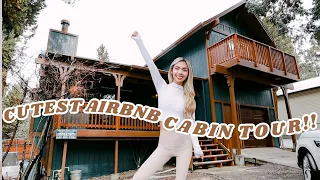 OUR BIG BEAR CABIN TOUR! | Vlogmas Day 9 & 10