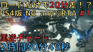 【RTA解説】PS4版アーマードコア6、ver1.04、NG、any%　2:30:49　Part1【紲星あかり実況】