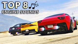 GTA V - Top 8 Best Engine sound Cars