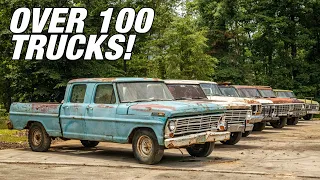 The LARGEST Collection of ABANDONED Ford Trucks! @FordEra