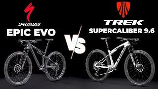 Cross Country Bike Battle: Specialized Epic EVO vs Trek Supercaliber 9 6 - Who Reigns Supreme?