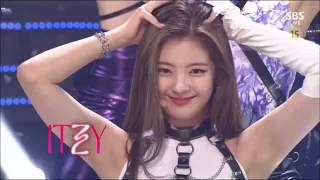 ITZY Inkigayo LIA & YUNA Ending Fairies