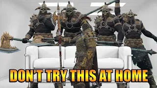 Serious Guys ... Don't try this at home [For Honor]