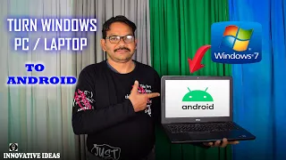How to install Android in Laptop|| Easily Install Android on Laptop PC Desktop|| Innovative ideas